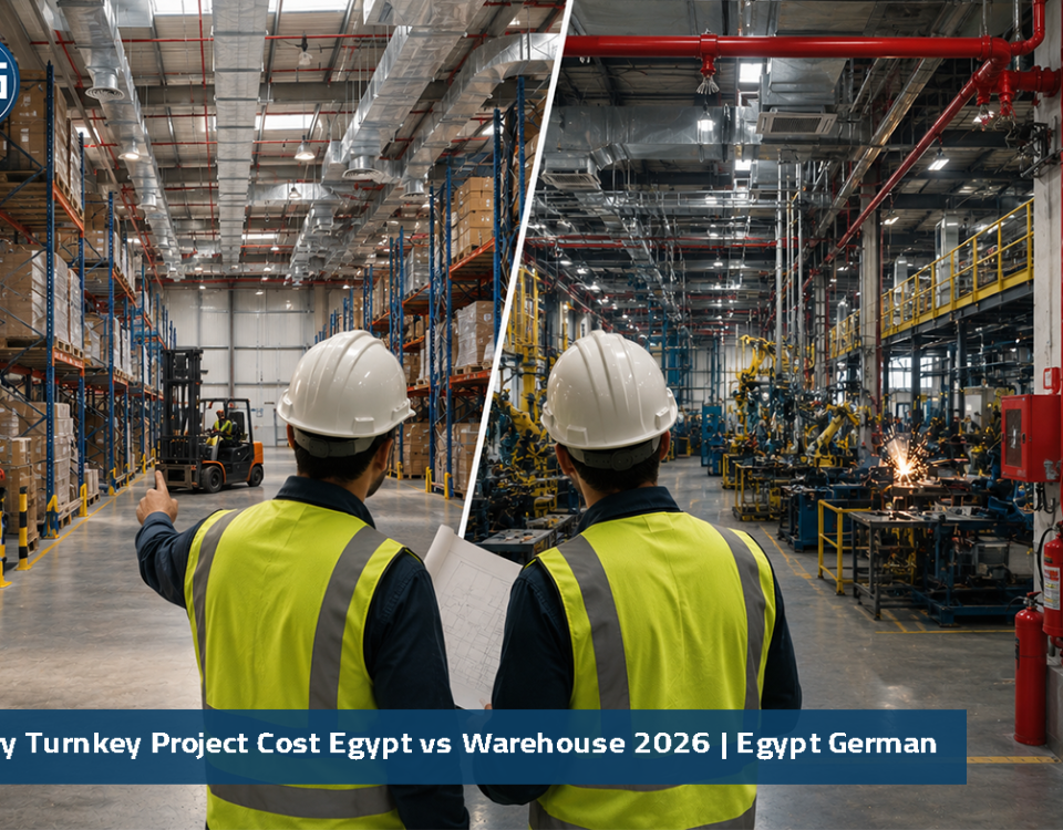 Factory Turnkey Project Cost Egypt vs Warehouse 2026 Egypt German